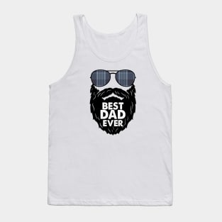 Best Dad Ever Beard Tank Top